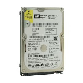 Western Digital WD400BEVS-75LAT0 Scorpio Blue 40GB SATA 1.5Gb/s Laptop Hard Drive