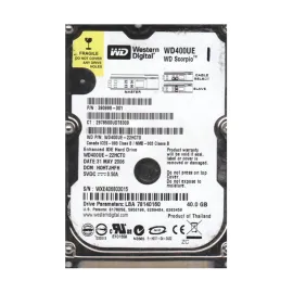 Western Digital WD400UE-22HCT0 Scorpio 40GB IDE Desktop Hard Drive
