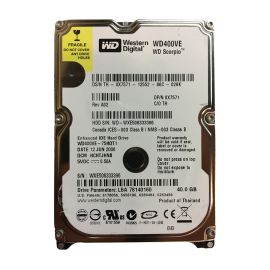 Western Digital WD400VE Scorpio 40GB IDE Desktop Hard Drive