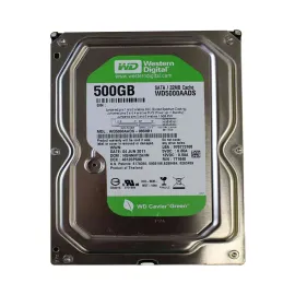 Western Digital WD5000AADS-98S9B1 Caviar Green 500GB SATA 3Gb/s Desktop Hard Drive