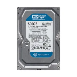 Western Digital WD5000AAKS-00V1A0 Caviar Blue 500GB SATA 3Gb/s Desktop Hard Drive