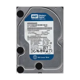 Western Digital WD5000AAKS-08A7B2 Caviar Blue 500GB SATA 3Gb/s Desktop Hard Drive