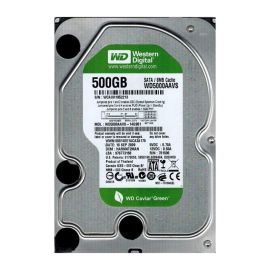 Western Digital WD5000AAVS-14G9B1 Caviar Green 500GB SATA 3Gb/s Desktop Hard Drive