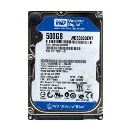 Western Digital WD5000BEVT-16ZAT0 Scorpio Blue 500GB SATA 3Gb/s Desktop Hard Drive