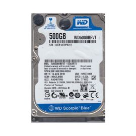 Western Digital WD5000BEVT-55A0RT0 Scorpio Blue 500GB SATA 3Gb/s Laptop Hard Drive