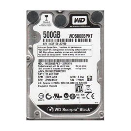 Western Digital WD5000BPKT-22PK4T0 Scorpio Black 500GB SATA 3Gb/s Desktop Hard Drive