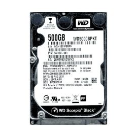 Western Digital WD5000BPKT-60PK4T0 Scorpio Black 500GB SATA 3Gb/s Desktop Hard Drive