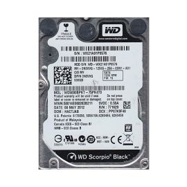 Western Digital WD5000BPKT-75PK4T0 Scorpio Black 500GB SATA 3Gb/s Desktop Hard Drive