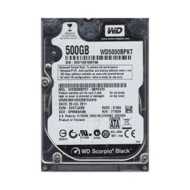 Western Digital WD5000BPKT-80PK4T0 Scorpio Black 500GB SATA 3Gb/s Desktop Hard Drive