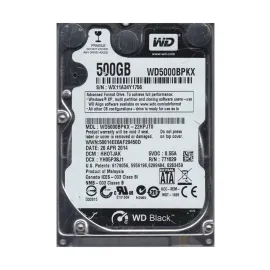 Western Digital WD5000BPKX-22HPJT0 Black 500GB SATA 6Gb/s Desktop Hard Drive