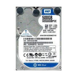 Western Digital WD5000BPVX Blue 500GB SATA 6Gb/s Desktop Hard Drive