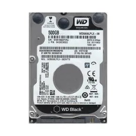 Western Digital WD5000LPLX-08ZNTT0 Black 500GB SATA 6Gb/s Desktop Hard Drive