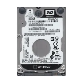 Western Digital WD5000LPLX-60ZNTT1 Black 500GB SATA 6Gb/s Desktop Hard Drive