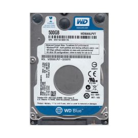 Western Digital WD5000LPVT-22G33T0 Scorpio Blue 500GB SATA 3Gb/s Laptop Hard Drive