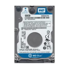 Western Digital WD5000LPVX-55V0TT0 Blue 500GB SATA 6Gb/s Desktop Hard Drive