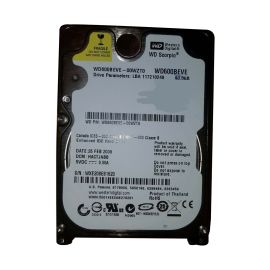 Western Digital WD600BEVE Scorpio Blue 60GB IDE Desktop Hard Drive