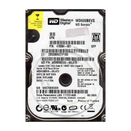 Western Digital WD600BEVS-60LAT0 Scorpio Blue 60GB SATA 1.5Gb/s Laptop Hard Drive