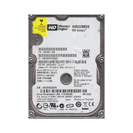 Western Digital WD600BEVS Scorpio Blue 60GB SATA 1.5Gb/s Laptop Hard Drive