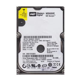 Western Digital WD600VE-00KWT0 Scorpio 60GB IDE Desktop Hard Drive