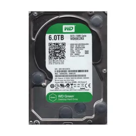 Western Digital WD60EZRX-00MVLB1 Green 6TB SATA 6Gb/s Desktop Hard Drive