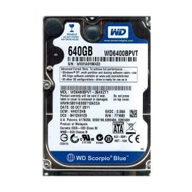 Western Digital WD6400BPVT-35HXZT1 Scorpio Blue 640GB SATA 3Gb/s Laptop Hard Drive