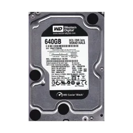 Western Digital WD6401AALS-00J7B0 Caviar Black 640GB SATA 3Gb/s Desktop Hard Drive