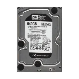 Western Digital WD6401AALS-00J7B1 Caviar Black 640GB SATA 3Gb/s Desktop Hard Drive