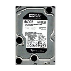 Western Digital WD6402AAEX-00Z3A0 Caviar Black 640GB SATA 6Gb/s Desktop Hard Drive