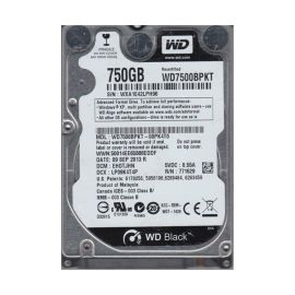 Western Digital WD7500BPKT-00PK4T0 Scorpio Black 750GB SATA 3Gb/s Desktop Hard Drive