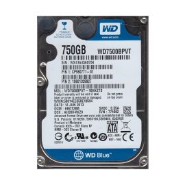 Western Digital WD7500BPVT-16HXZT3 Scorpio Blue 750GB SATA 3Gb/s Laptop Hard Drive
