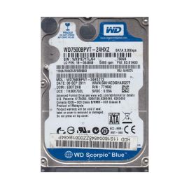 Western Digital WD7500BPVT-24HXZT3 Scorpio Blue 750GB SATA 3Gb/s Laptop Hard Drive