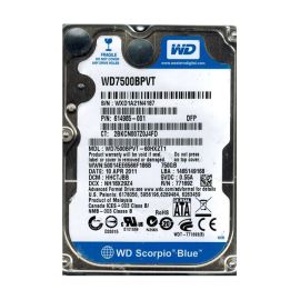 Western Digital WD7500BPVT-60HXZT1 Scorpio Blue 750GB SATA 3Gb/s Laptop Hard Drive