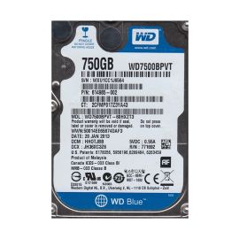 Western Digital WD7500BPVT Scorpio Blue 750GB SATA 3Gb/s Laptop Hard Drive