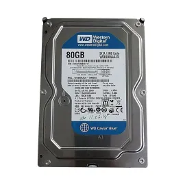 Western Digital WD800AAJS-19M0A0 Caviar Blue 80GB SATA 3Gb/s Desktop Hard Drive