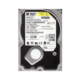 Western Digital WD800AW-00DDK1 Performer 80GB IDE Server Hard Drive