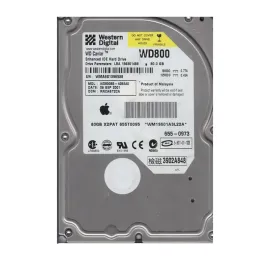 Western Digital WD800BB-40BSA0 Caviar 80GB EIDE Server Hard Drive