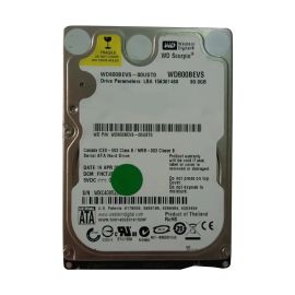Western Digital WD800BEVS-00UST0 Scorpio Blue 80GB SATA 1.5Gb/s Laptop Hard Drive