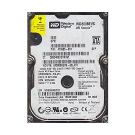 Western Digital WD800BEVS-60LAT0 Scorpio Blue 80GB SATA 1.5Gb/s Laptop Hard Drive
