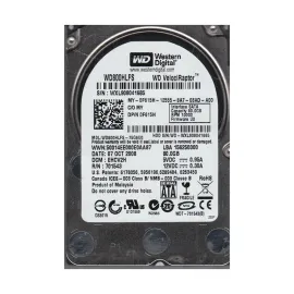 Western Digital WD800HLFS-75G6U0 VelociRaptor 80GB SATA 3Gb/s Server Hard Drive