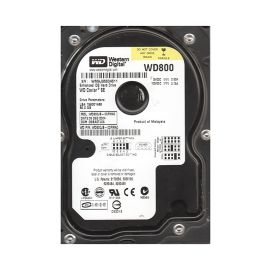 Western Digital WD800JB-00FMA0 Caviar 80GB EIDE Server Hard Drive