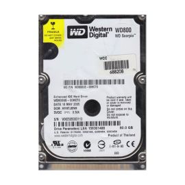 Western Digital WD800UE-00HCT0 Scorpio 80GB EIDE Laptop Hard Drive