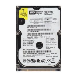 Western Digital WD800UE-22HCT0 Scorpio 80GB EIDE Laptop Hard Drive