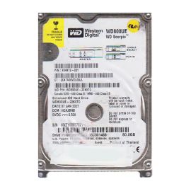Western Digital WD800UE-22KVT0 Scorpio 80GB EIDE Laptop Hard Drive