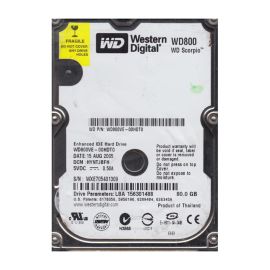 Western Digital WD800VE-00HDT0 Scorpio 80GB ATA / 100 Desktop Hard Drive
