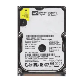 Western Digital WD800VE-00KWT0 80GB ATA-100 Laptop Hard Drive