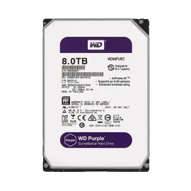 Western Digital WD80PURZ-85YNPY0 Purple 8TB SATA 6Gb/s Desktop Hard Drive